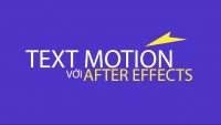 Text motion với After Effect